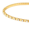 5/8tcw Alternating Diamond and Ribbed Flex Bracelet