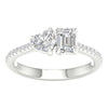 14K 1.15Ct Certified Lab Grown Engagement Ring