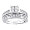 10K 0.50Ct Princess Cut Diamond Ring