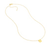 So You Cutout Heartbeat Mini Disc Adjustable Necklace