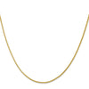 14K 1.3mm D/C Wheat Chain