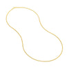 1.50mm Square Wheat Chain with Spring Ring