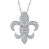 14K FLEUR DE LIS