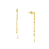 Bead Hammered Forzentina Dangle Earrings
