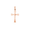 Flare-edged Cross Pendant