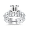 14K 5.00Ct Certified Lab Grown Diamond Bridal Ring