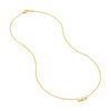 Bezel Set 3 Stone Graduated Necklace