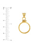 American Eagle 1/10 Diamond Cut Bezel