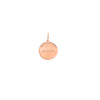 Organic Disk Engravable Charm