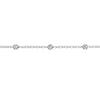 Faceted Bead Saturn Chain