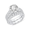 14K 5.00Ct Lab Grown Bridal Set