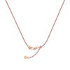 Adjustable Snake Chain Necklace with Slider