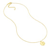 Diamond Moon &amp; Stars Medallion Necklace