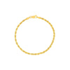 3mm D/C Rope Chain with Lobster Lock