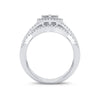 14K 0.50Ct Diamond Bridal Ring