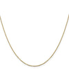 14K 1.1mm Flat Cable Chain