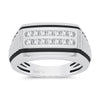 10K 0.25Ct Diamond Mens Ring