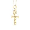 10K 0.70Ct Diamond Pendant