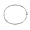 Twisted Brushed Hinged Bangle