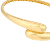 Bypass Polished Bangle Bracelet
