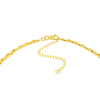 Hammered Mariner Chain Layered Necklace