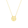 Tree of Life Cutout Adjustable Necklace