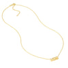 Puff Mrs Adjustable Necklace with Pear Shape Lock