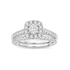 10K 1.00CT DIAMOND BRIDAL RING