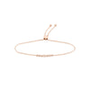 Graduated 1/10tcw Diamond Bezel Bolo Bracelet
