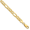 14K 7mm Flat Figaro Chain