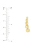 Graduated Bead Climber Earrings