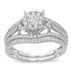 14K  0.75Ct  Diamond  Bridal  Ring