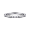 14K White Gold Diamond Matching Wedding Band