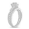 14K 1.00Ct Fancy Cut Bridal Ring