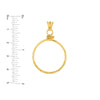 Australian Kangaroo 1/2 Oz Diamond Cut Bezel