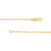 Cutout Heart Engravable Disk Paper Clip Necklace