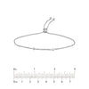 Sterling Silver Dog Bone Bolo Bracelet