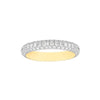 Pave Diamond Stackable Band (3/4tcw)