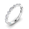 Lab Grown Diamond Half Eternity Band