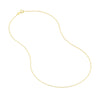 0.8mm Sparkle Singapore Chain with Spring Ring