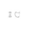 Polished Curve Earrings on Leverback