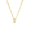 5.10MM Long Paper Clip Split Chain