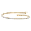 14K 5.00Ct  Certified Lab Grown Diamond Bracelet ( Igi Certified )