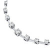 Round Ascending Diamond Necklace (1tcw)