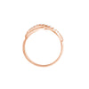 Half-CZ Infinity Ring