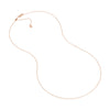 Sterling Silver/Plated Adjustable Cable Chain
