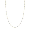 0.8mm Two-Tone Designer Twist Chain with Lobster Lock