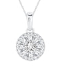 14K 0.50Ct Diamond Pendants