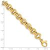 14K Polished Rolo Link Necklace