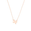 States Plain Map Necklace